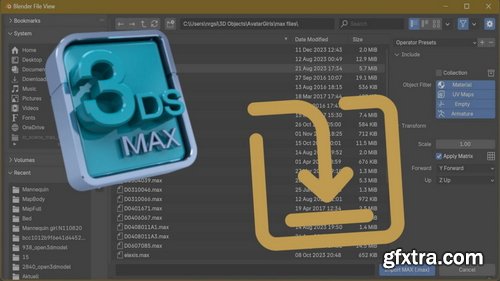 Import Autodesk MAX v1.6.2 For Blender