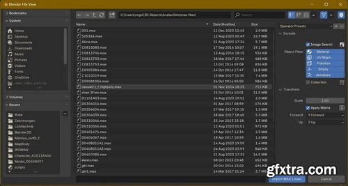 Import Autodesk MAX v1.6.9