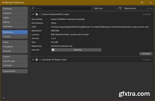 Import Autodesk MAX v1.6.9