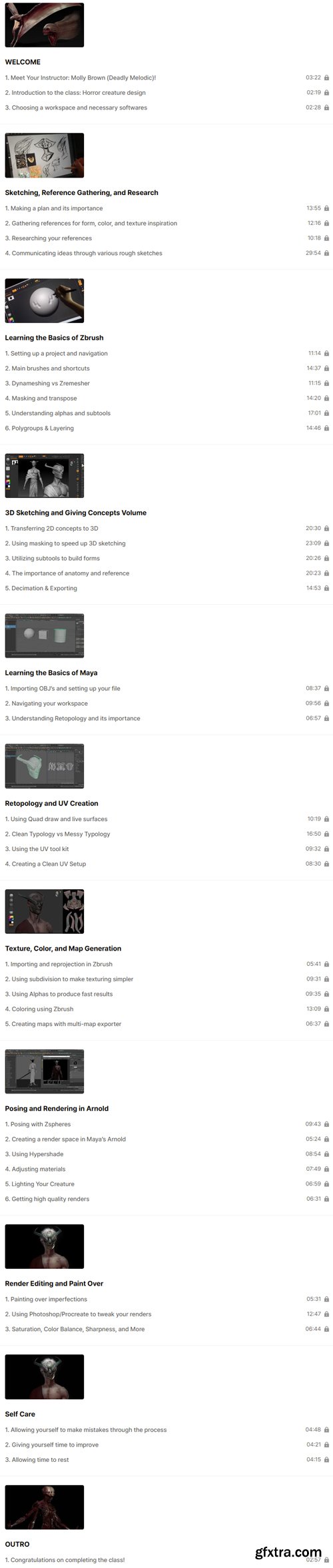 Class101 - Horror Creature Design with Deadly Melodic