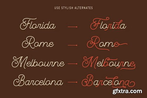 CreativeMarket - Excilente - Monoline Font