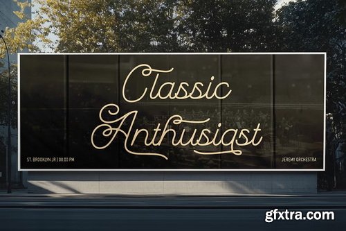 CreativeMarket - Excilente - Monoline Font