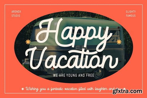 CreativeMarket - Slightly Famous Monoline Script Font