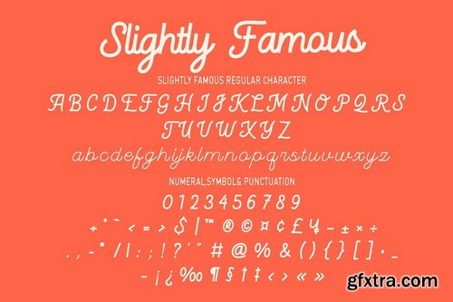 CreativeMarket - Slightly Famous Monoline Script Font