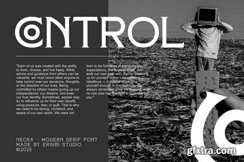CreativeMarket - Necra - Modern Serif