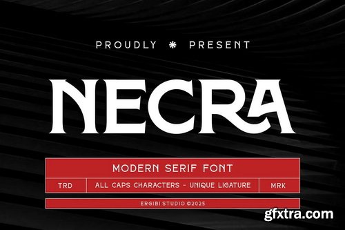 CreativeMarket - Necra - Modern Serif