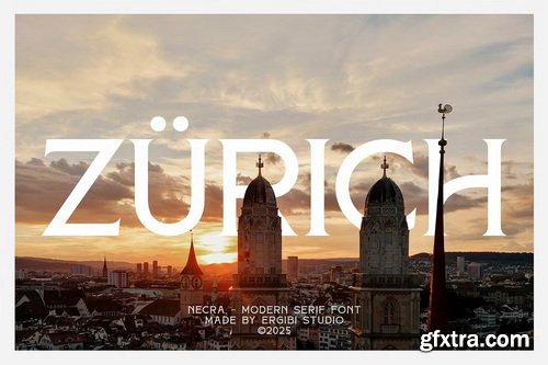 CreativeMarket - Necra - Modern Serif