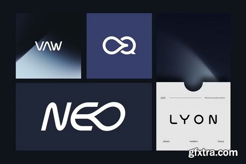 CreativeMarket - Oqygen - Futuristic Font Logo Brand