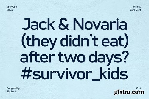 Geonimo Modern Sans Font