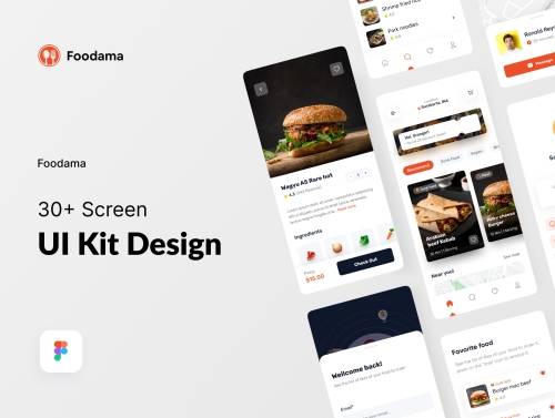 'Foodama - Food Delivery UI KIT' 'Foodama - Food Delivery UI KIT'
