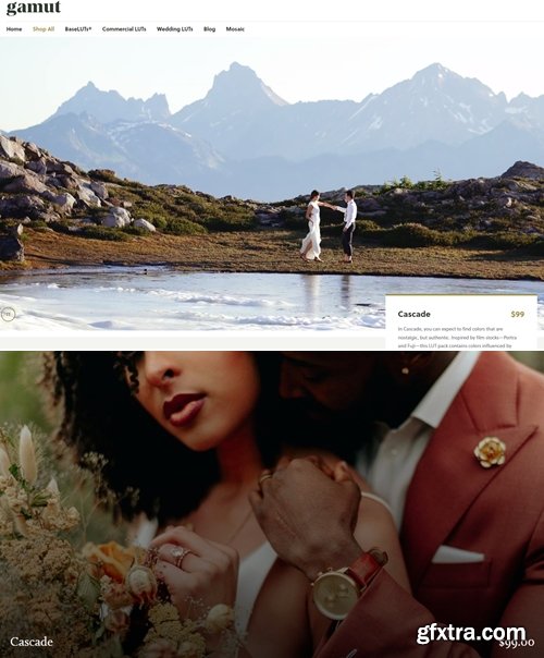 Gamut - Cascade Lut Collection
