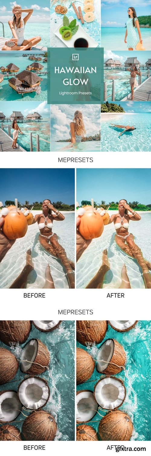 Me Presets - Hawaiian Glow Lightroom Presets