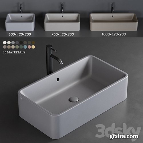3dsky Pro - Ceramica Cielo Shui Countertop Washbasin