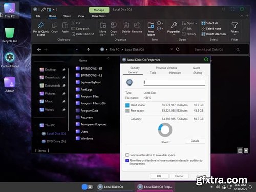 Windows 11 Pro Lite 24H2 Build 26100.4349 Beauty OS