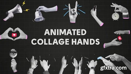 MotionArray - Pack Of 10 Hand Gesture Collage Stickers On Alpha - 2552111 MotionArray - Pack Of 10 Hand Gesture Collage Stickers On Alpha - 2552111