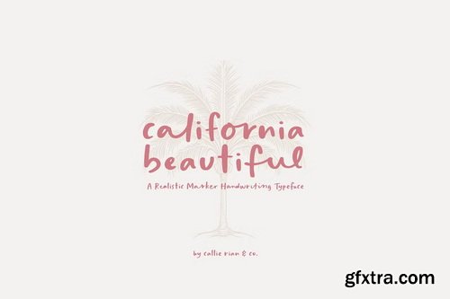 CreativeMarket - California Beautiful Semi-Script