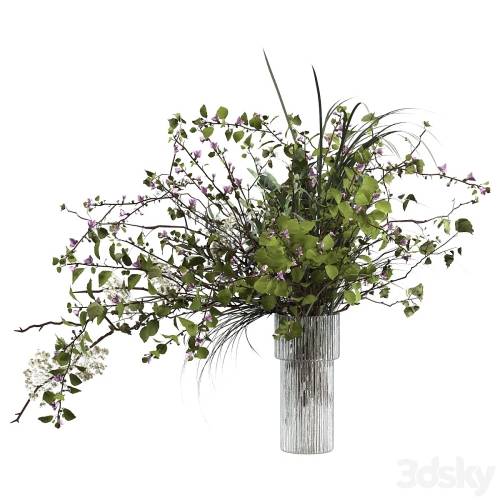 '3dsky Pro - Bouquet of grass, flowers and branches'