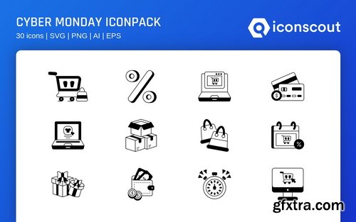 Iconscout - Cyber Monday Icon Pack Iconscout - Cyber Monday Icon Pack