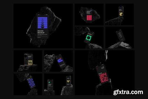 Pixflow - iPhone 15 pro - Device mockup