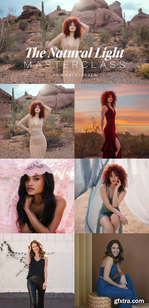 The Portrait Masters - The Natural Light Masterclass Complete Bundle by Nikki Closser
