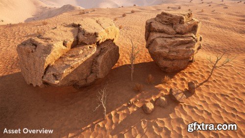 Unreal Engine - Rocky Desert (4.27-5.5+)