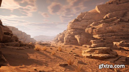 Unreal Engine - Rocky Desert (4.27-5.5+)