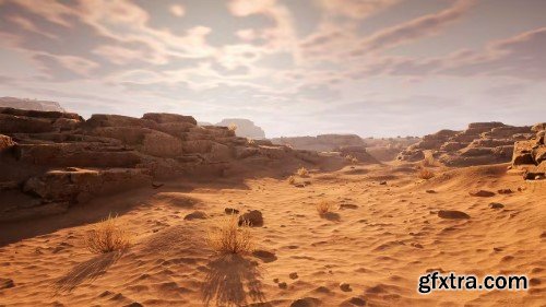Unreal Engine - Rocky Desert (4.27-5.5+)