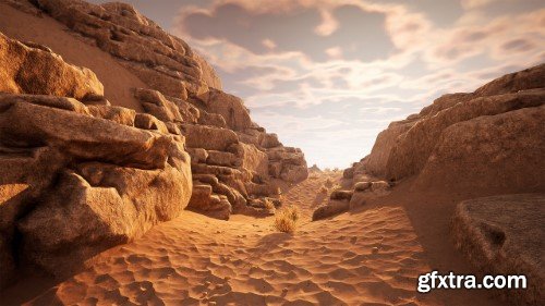 Unreal Engine - Rocky Desert (4.27-5.5+)