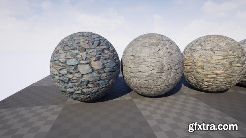 Unreal Engine - Stone Wall Bricks (5.1+)