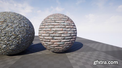 Unreal Engine - Stone Wall Bricks (5.1+)