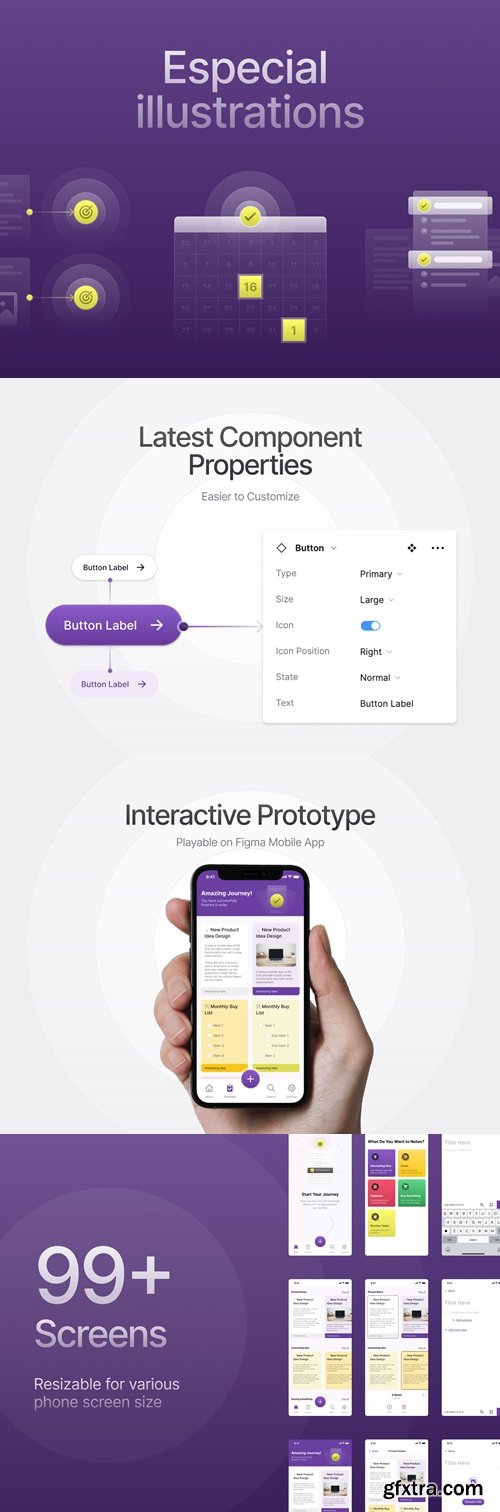 Makarya Notes v2 - UI Kit & Design System