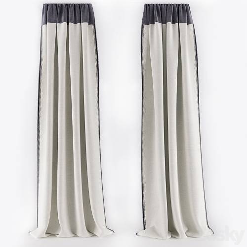 '3dsky Pro - CURTAIN WITH ZIPPER'