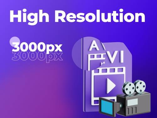 'Video Production 3D Icon Set' 'Video Production 3D Icon Set'