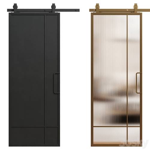 '3dsky Pro - Interior door 214 - sliding door'