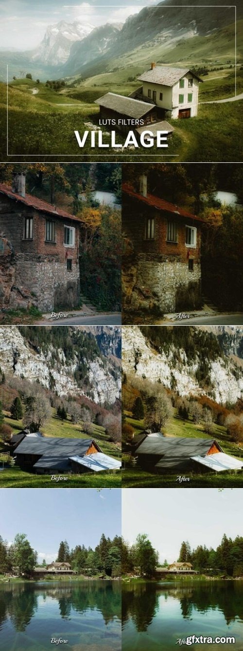 3motional - 30 Village LUT Collection