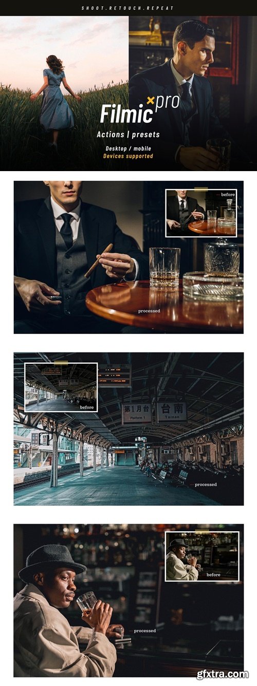 Adobe Exchange - Filmic PRO - Actions and Presets