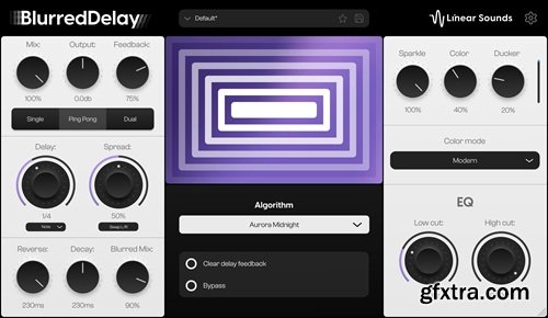 Linear Sounds BlurredDelay v1.1.3
