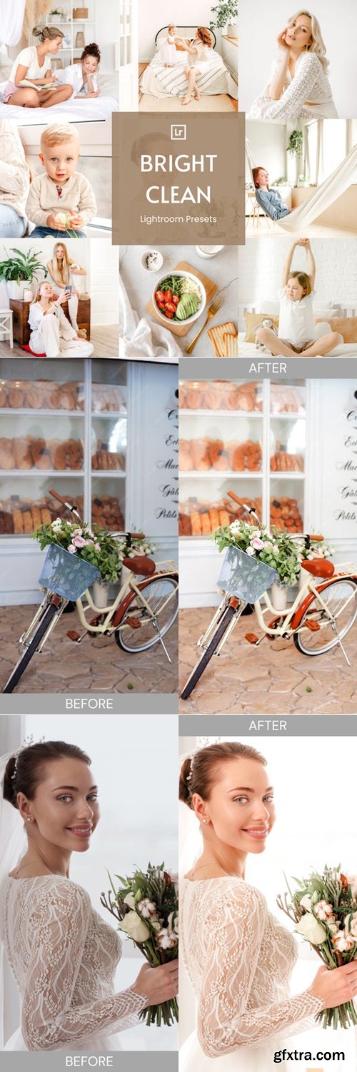 MePresets - Bright Clean Lightroom Presets