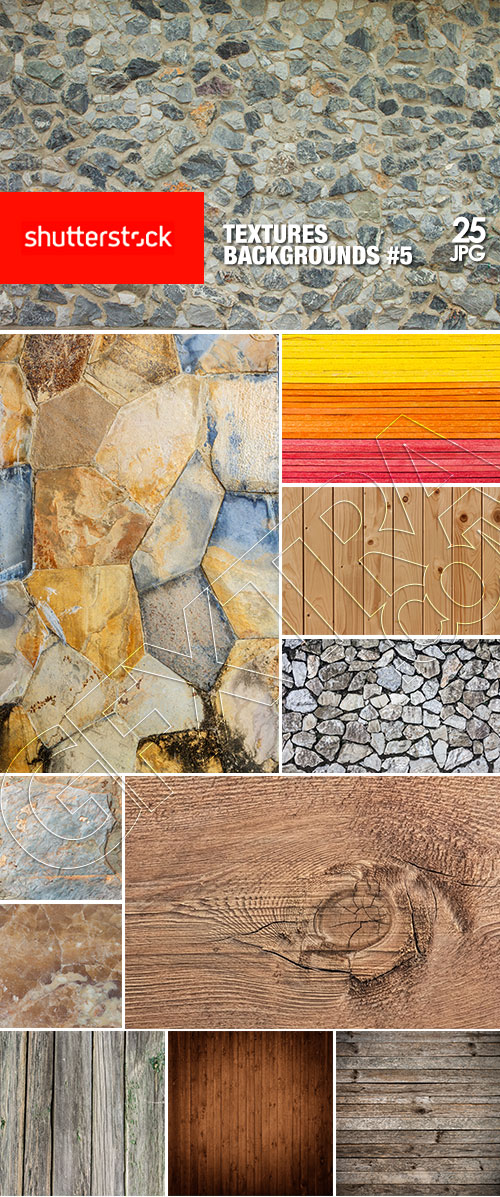 Textures and Backgrounds #5, 25xJPG