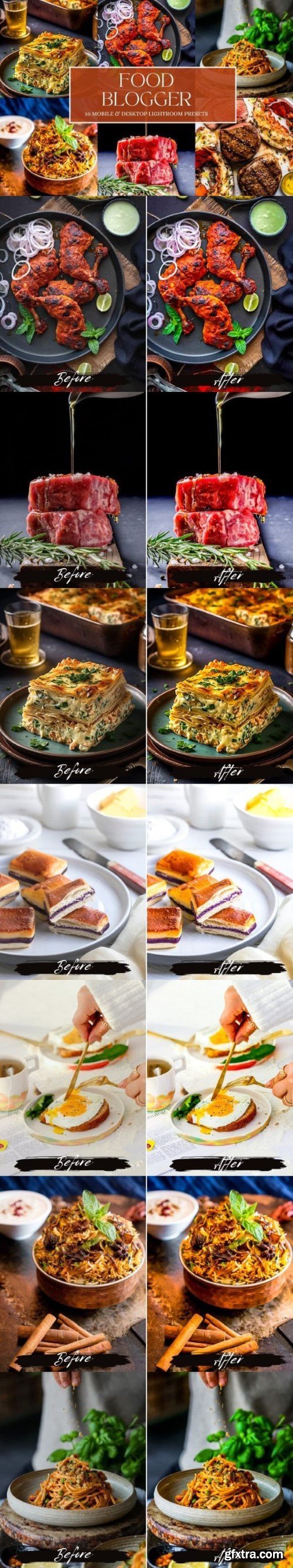 MePresets - Food Lightroom Presets