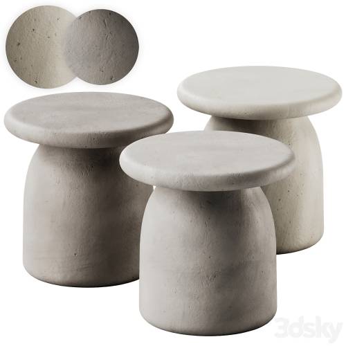'3dsky Pro - URBI and ORBI SUNDTAN Round Coffee Table'