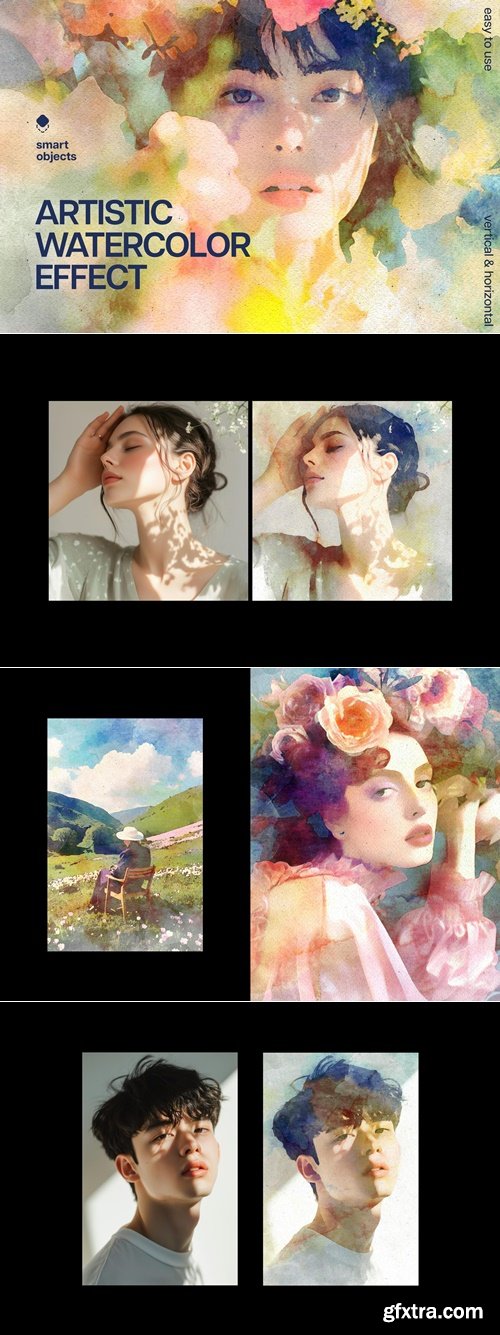 Pixelbuddha - Artistic Watercolor Photo Effect 4668