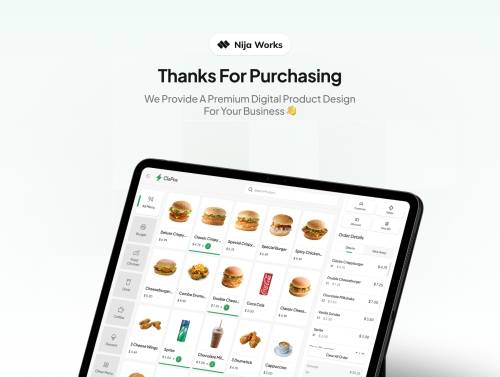 'ClaPos - POS Restaurant UI KIT'