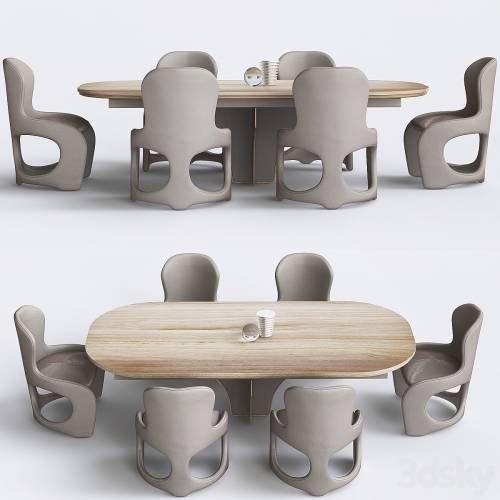 '3dsky Pro - Moderner Esstisch Auszieh DESYO TA61K' '3dsky Pro - Moderner Esstisch Auszieh DESYO TA61K'