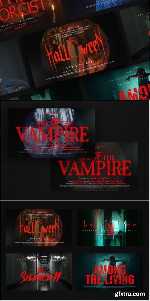 Pixflow - Horror Movie Titles