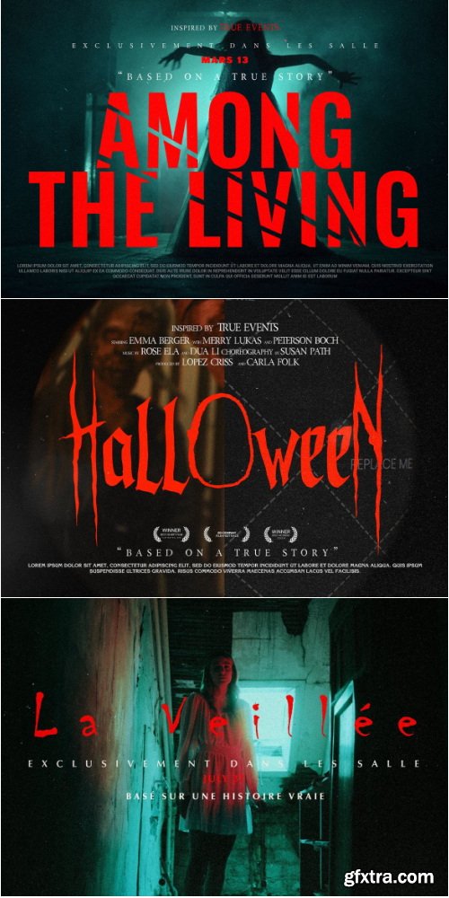 Pixflow - Horror Movie Titles