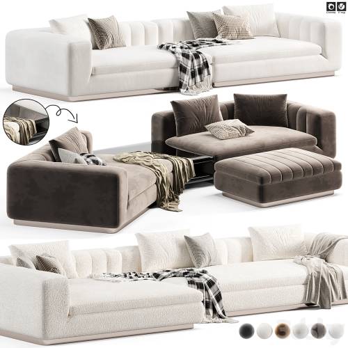 '3dsky Pro - Minotti Riley 2-Seater Sofa' '3dsky Pro - Minotti Riley 2-Seater Sofa'