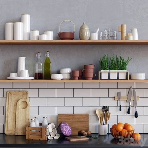 '3dsky Pro - Set Skagerak cuisine'