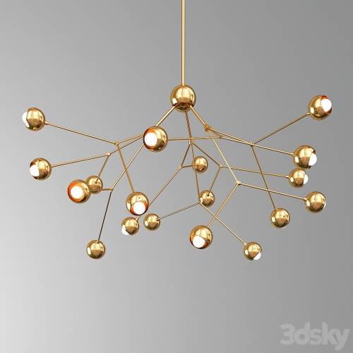 '3dsky Pro - Boom Brass Chandelier' '3dsky Pro - Boom Brass Chandelier'