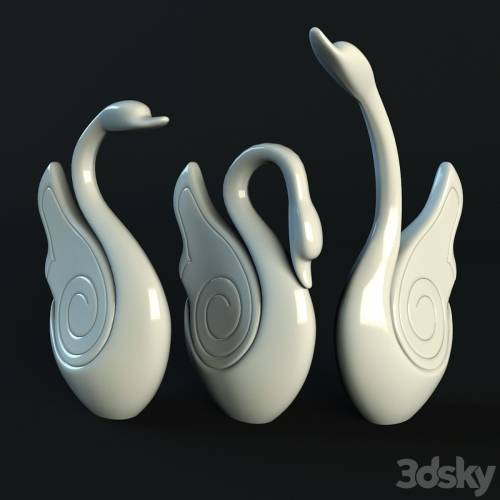 '3dsky Pro - Three Swans'